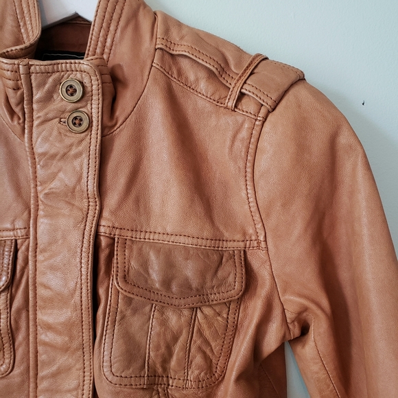 Lucky Brand Jackets & Blazers - Lucky Brand Lambskin Leather Jacket